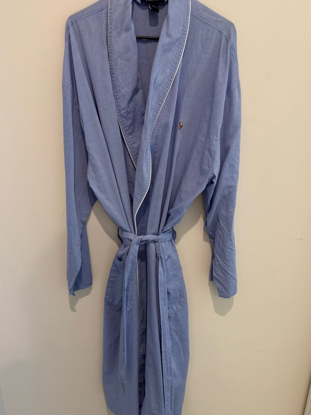 Polo by Ralph Lauren Light Blue Men's Robe
